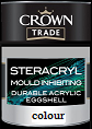 crown trade steracryl m/ inhibit a/eggshell clours